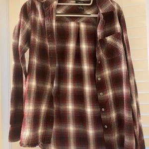 Women’s Maroon Flannel